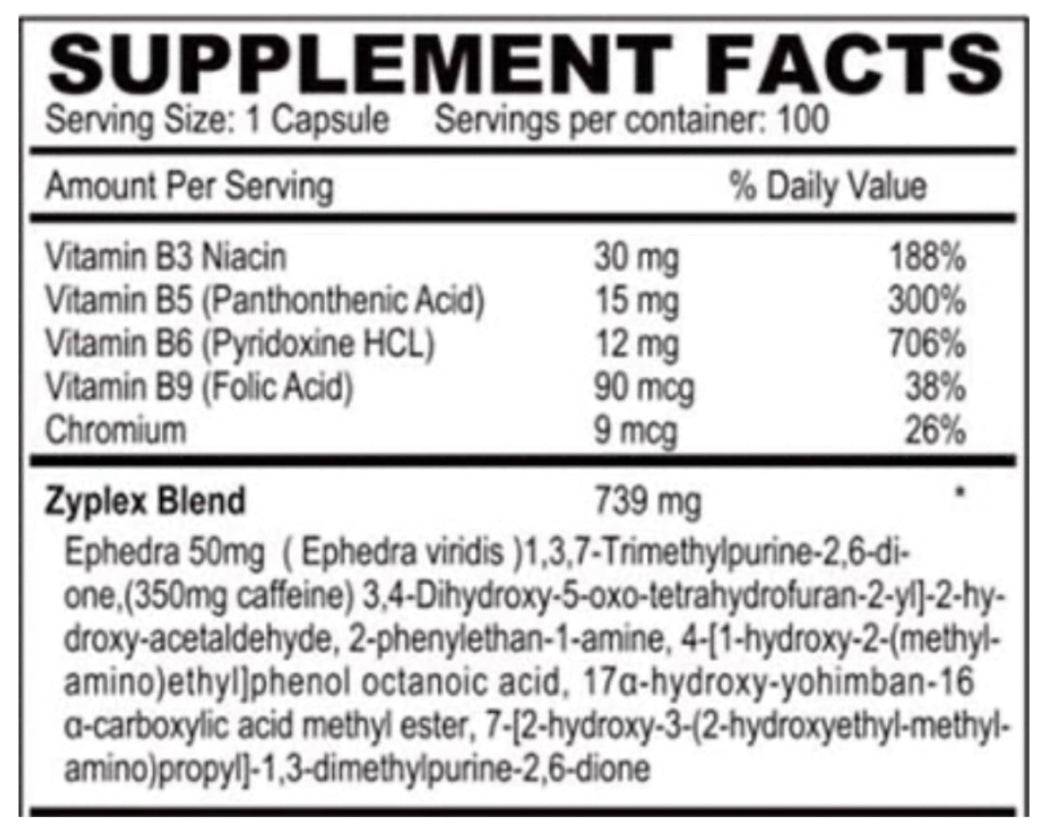 YELLOW BULLET EXTREME 100 CAPSULAS