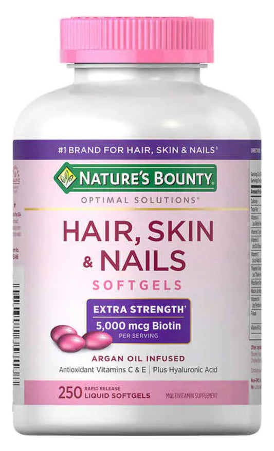 HAIR SKIN NAIL 250 SOFTGELS