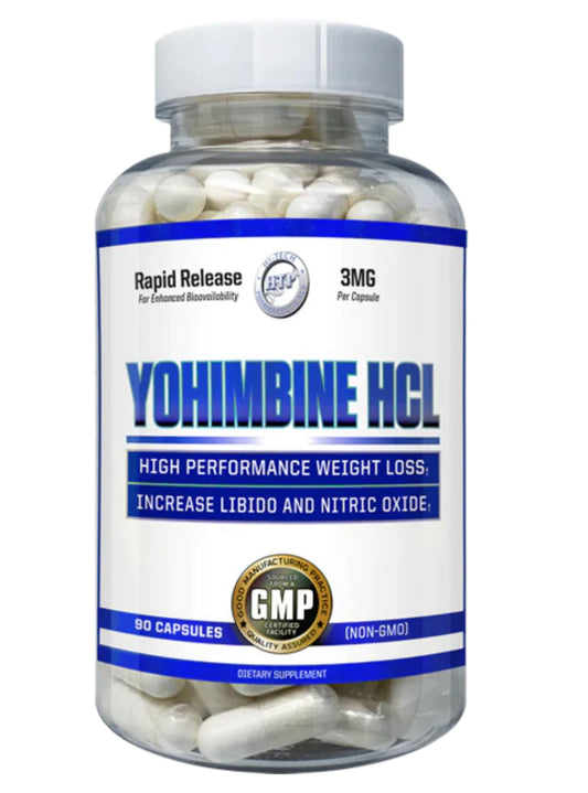 YOHIMBINA 3MG HI-TECH 90 CAPSULAS
