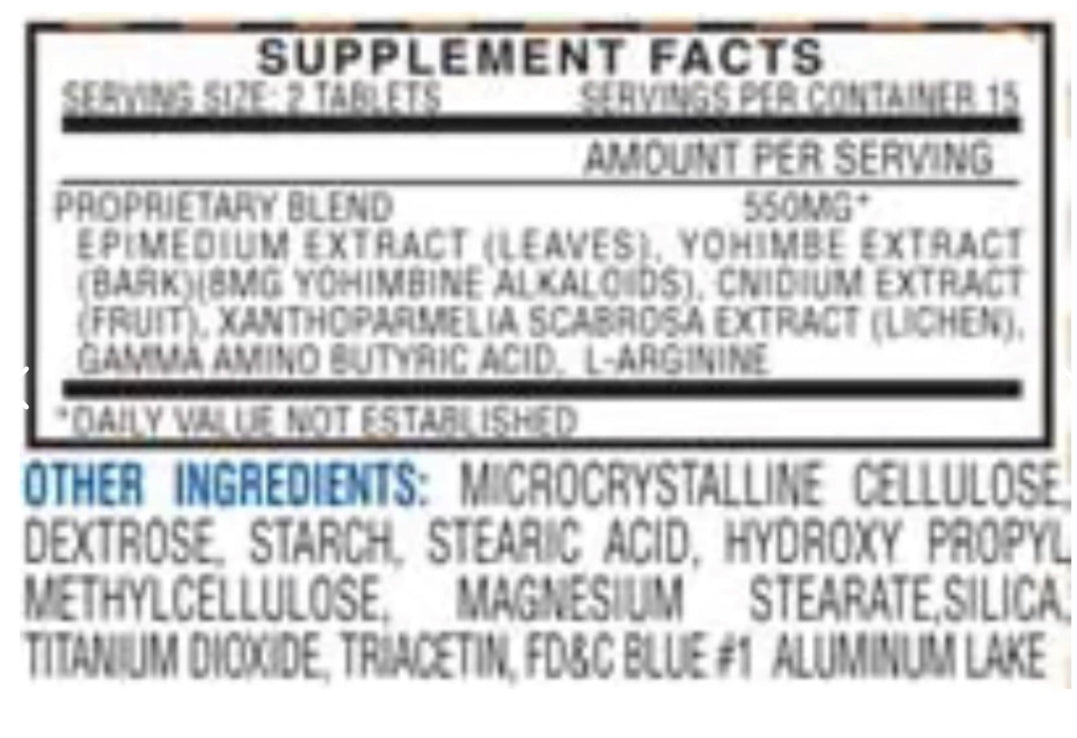 STAMINA HI-TECH 30 CAPSULAS