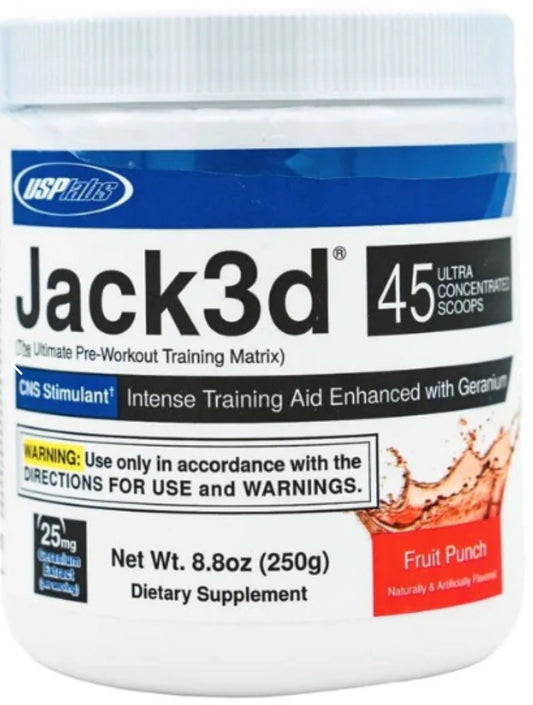 PRÉ TREINO JACK3D 250G