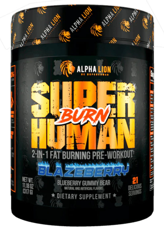 SUPER HUMAN TERMOGÊNICO + PRÉ TREINO 317g