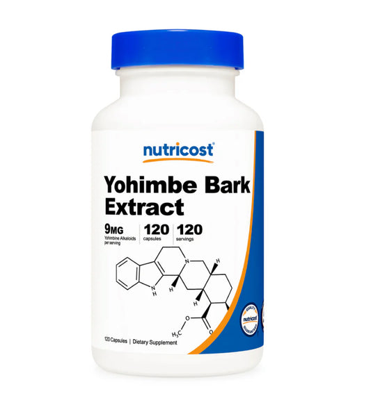 YOHIMBINA NUTRICOST 9MG 120 CAPSULAS